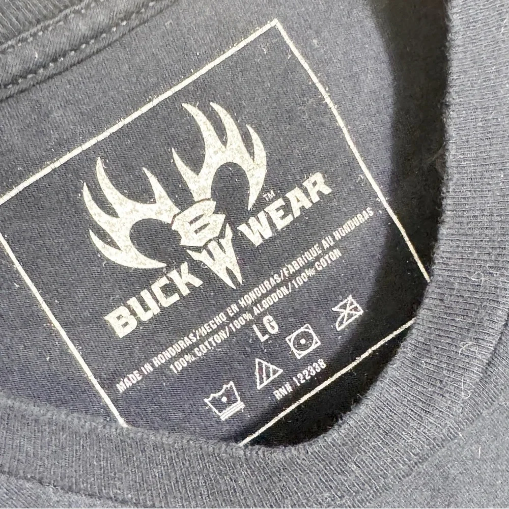 Buck Wear Freedom‎ Cotton Tee size L